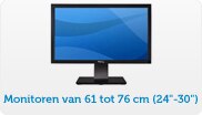 Monitoren van 61 tot 76 cm (24''-30'')